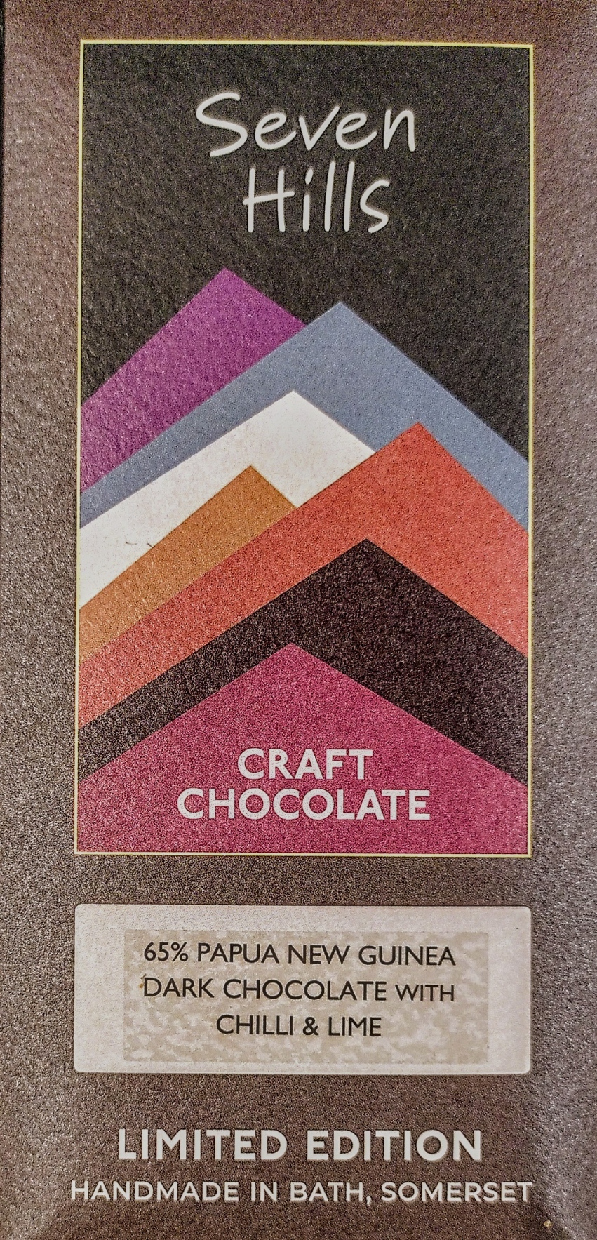 65% Papua New Guinea Dark Chocolate with Chilli & Lime