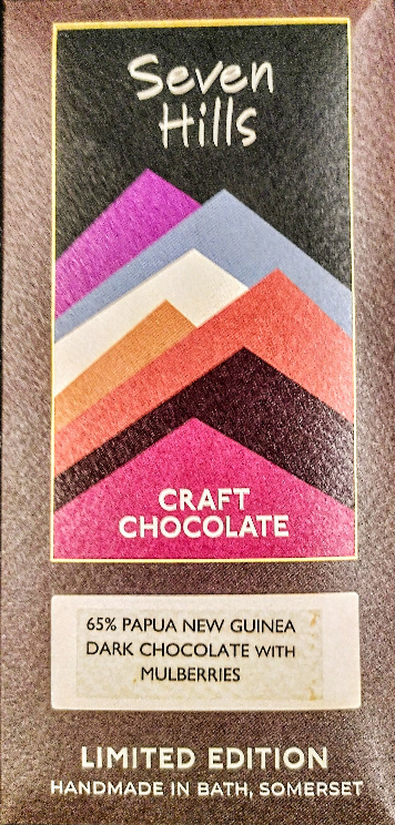 65% Papua New Guinea Dark Chocolate with White Mulberries